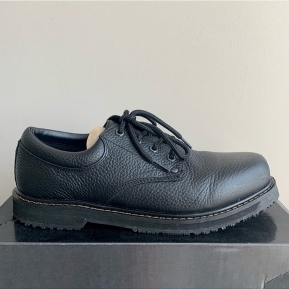 𝅺dr. Scholl’s Anti Slip Leather Oxford Work Shoes - Picture 15 of 16